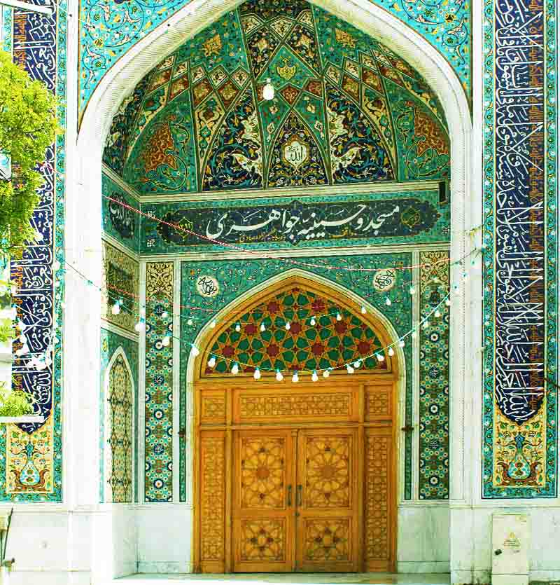 مسجد جواهری مشهد ✔️ آدرس و تلفن رزرو